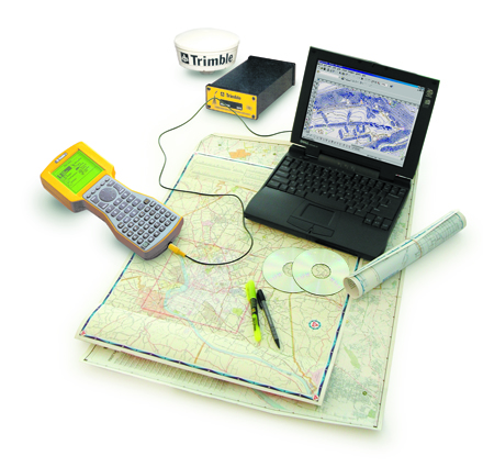 HAR survey equipment circa 2004 Historic Archaeological Research